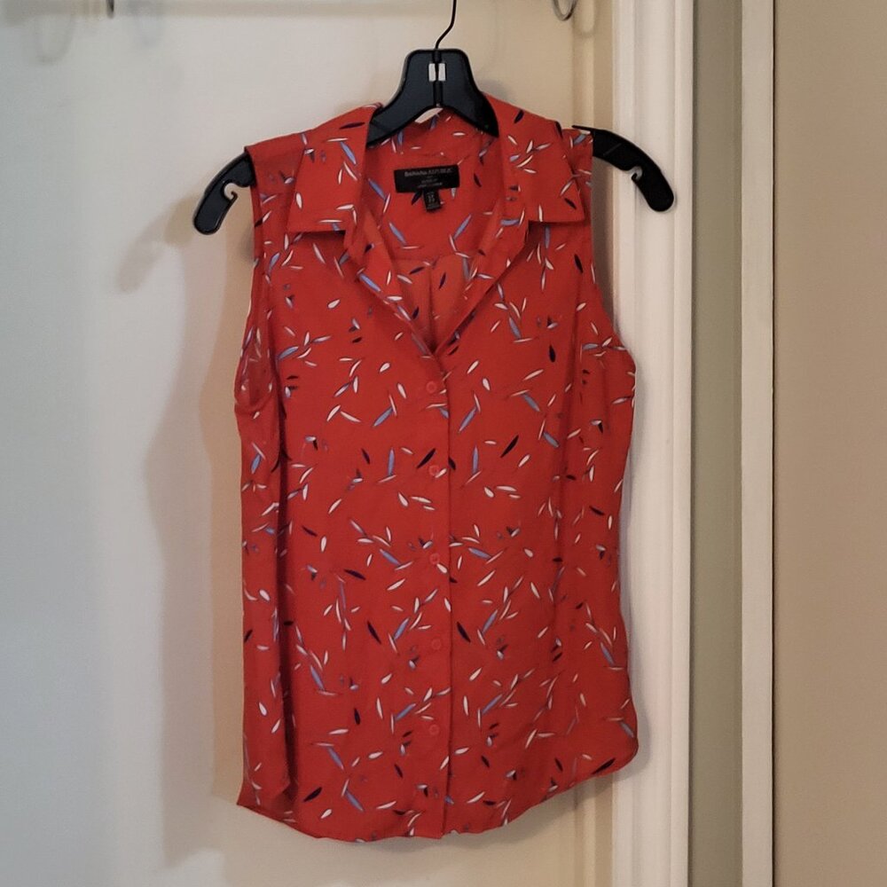 Banana Republic Sleeveless Blouse - Petit Small - Picture 2 of 4